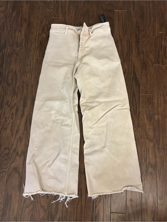 Zara Pants - Zara Beige Marine Pant